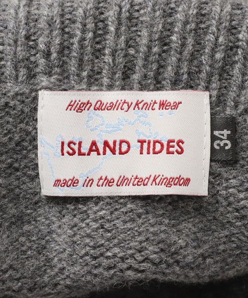 ISLAND TIDES/アイランドタイド】ラムズウールタートルネック