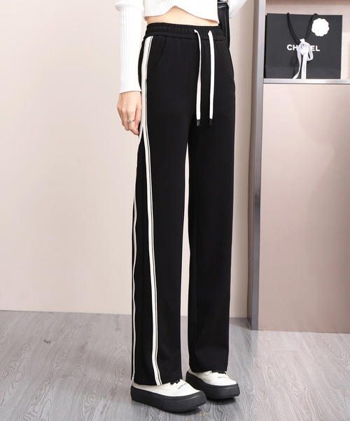 aimoha（アイモハ）の「【Aimoha】ハイスリットカジュアルパンツ（その他パンツ・レディース・ブラック・MEDIUM/LARGE/X-LARGE）」の16枚目の写真