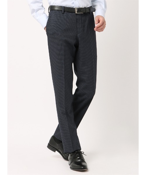 【セール】ＮＯＮＩＲＯＮ ポリエステル ２ｗａｙＳｔｒｅｔｃｈ ハウンドトゥース ＲＳ０５（スラックス）｜SUIT SQUARE（スーツスクエア）