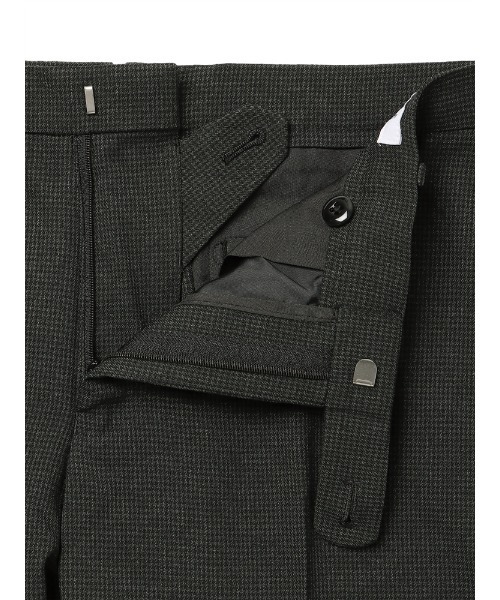 SUIT SQUARE（スーツスクエア）の「ＮＯＮＩＲＯＮ　ポリエステル　２ｗａｙＳｔｒｅｔｃｈ　ハウンドトゥース　ＲＳ０５（スラックス・メンズ・ネイビー/チャコールグレー・SS(73cm)/M(79cm)/S(76cm)/3L(88cm)/L(82cm)/LL(85cm)）」の7枚目の写真