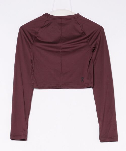 On(オン)の「【On】Long-T Crop(Tシャツ/カットソー・レディース・ボルドー・MEDIUM/X-SMALL/SMALL)」の2枚目の写真