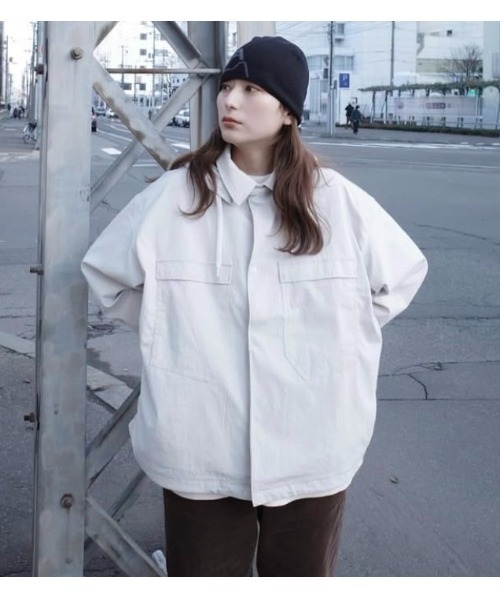STONEMASTER(ストーンマスター )の「【STONEMASTER】ストーンマスター SM DETACHABLE HOODIE JACKET Minotech-ST WMNS(マウンテンパーカー・メンズ・オリーブ/グレー/オフホワイト・1/0)」の2枚目の写真
