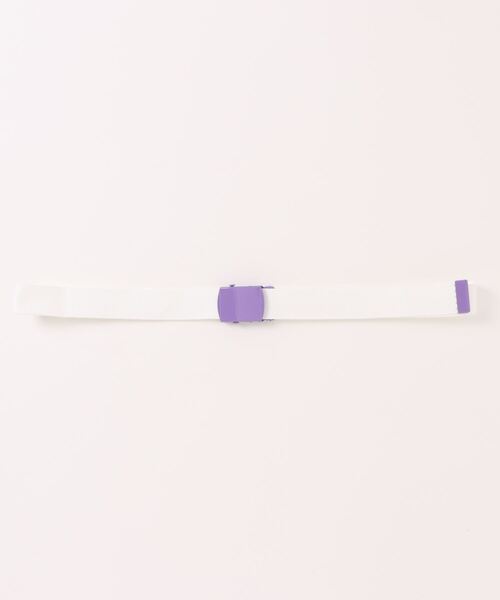 TONE SELECT GOODS（トーンセレクトグッズ）の「【urge select】シンプル GIベルト/ガチャベルト【9色展開】（ベルト・レディース・ブラック系/ブルー系/イエロー系/パープル系2/ホワイト×パープル/パープル系1/ピンク系/オレンジ系/レッド系・FREE）」の10枚目の写真