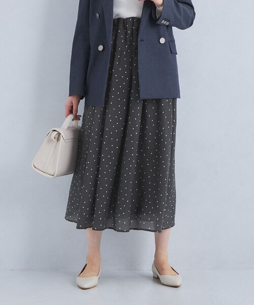 green label relaxing ジャケットとスカート2枚 3点セット green label relaxing（グリーンレーベルリラクシング）の「TR