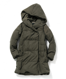 AMERICAN RAG CIE | AMERICAN RAG CIEポリエステルピーチフードダウン/214-APO-L152-CO025(ダウンジャケット/コート)