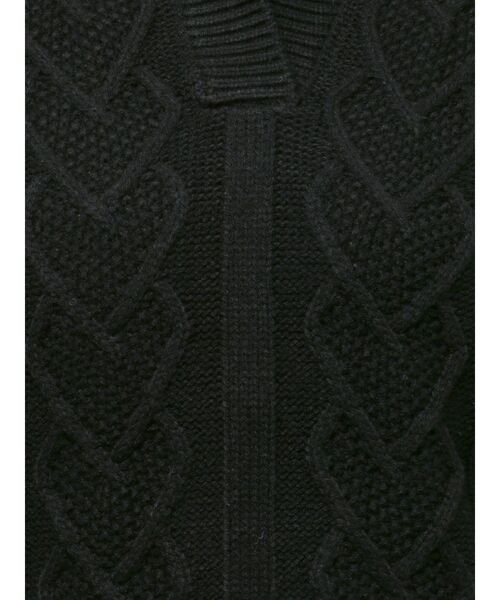 EMODA（エモダ）の「スキッパーワイドハートニット（ニット/セーター・レディース・レッド/アイボリー/ブラック・FREE）」の5枚目の写真