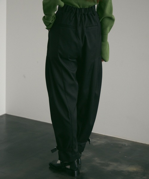 サイドタックカーブパンツ（スラックス）｜Lutim by u（ルチバイユー