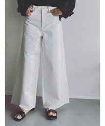 woadblue | 【woadblue /ウォードブルー】WIDE PANTS / ワイドデニム / デニムパンツ(デニムパンツ)