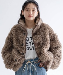 RAGEBLUE | スタンドネック/プードルファーブルゾン(ブルゾン)