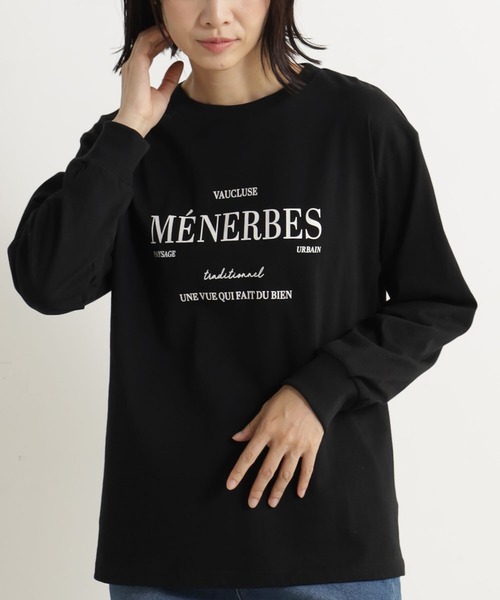 FOUND GOOD（ファウンドグッド）の「ウラキモウプリントロンT（Tシャツ/カットソー・レディース・アイボリー/ブラック/ホワイト系5/ベージュ・L/M/S）」の11枚目の写真