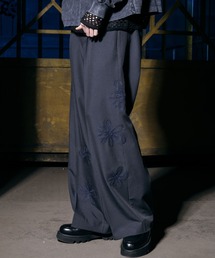 ajouter flow（アジューテフロー）の「【ajouter flow】flower embroidery slacks（スラックス）」