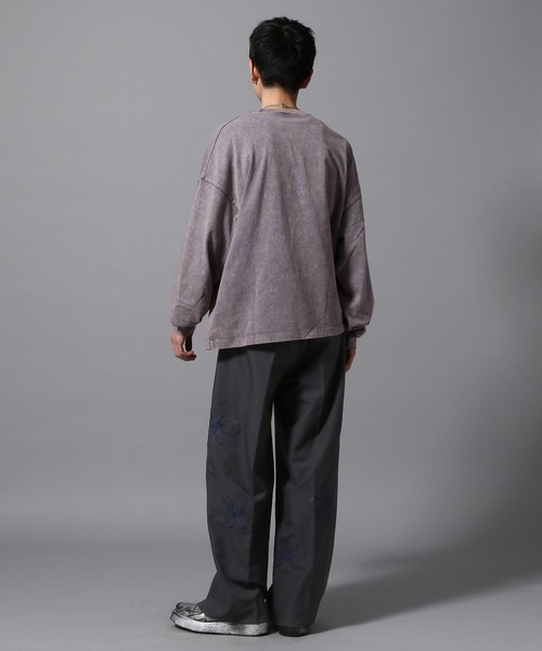 (ajouter flow) ワイド　ストレート　スラックス ajouter flow】wide straight slacks（スラックス）｜ajouter