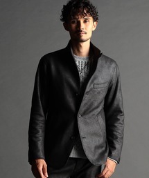 ニコルクラブフォーメン　フェイクファーショートランチジャケット ニコルクラブフォーメン フェイクファーショートランチ