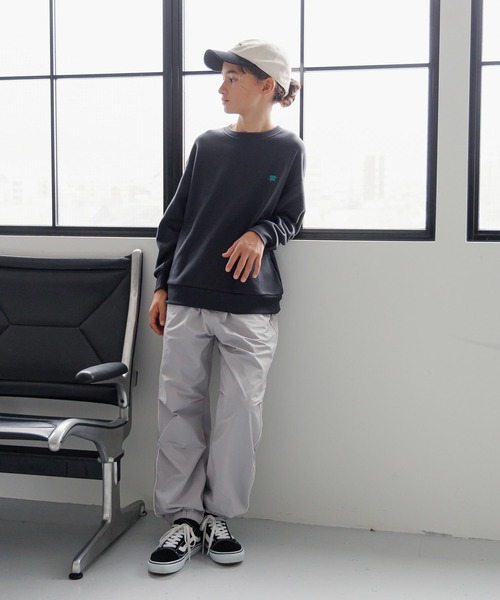 GLOBAL WORK(グローバルワーク)の「あったかストレッチラインパンツ/231661(その他パンツ・キッズ・ピンク/グレー/ブラック/アイボリー・170cm/160cm/150cm/140cm/130cm)」の14枚目の写真