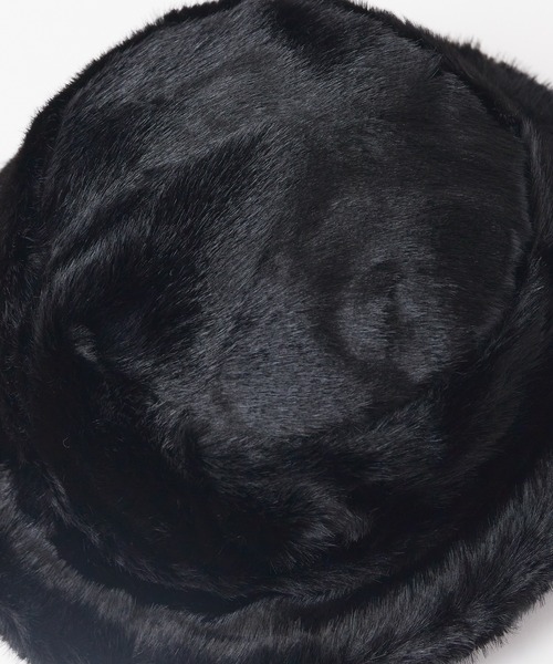 ROOPTOKYO（ループトウキョウ）の「ALOHA PEOPLE/アロハピープル ファーバケットハット（ハット・レディース・グレー/ブラック・FREE）」の12枚目の写真