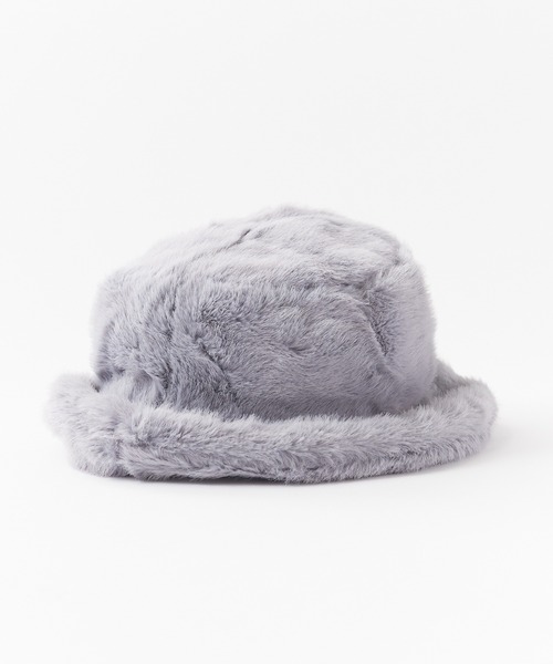 ROOPTOKYO（ループトウキョウ）の「ALOHA PEOPLE/アロハピープル ファーバケットハット（ハット・レディース・グレー/ブラック・FREE）」の7枚目の写真