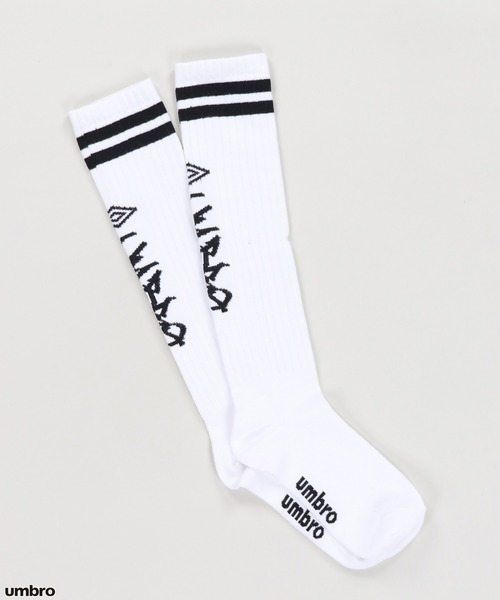 UMBRO(アンブロ)の「【UMBRO/アンブロ】バックロゴハイソックス(ソックス/靴下・レディース・ブラック/グレー/ホワイト・ONESIZE)」の21枚目の写真