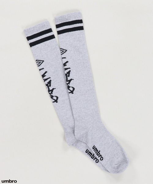UMBRO(アンブロ)の「【UMBRO/アンブロ】バックロゴハイソックス(ソックス/靴下・レディース・ブラック/グレー/ホワイト・ONESIZE)」の17枚目の写真
