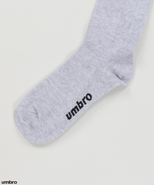 UMBRO(アンブロ)の「【UMBRO/アンブロ】バックロゴハイソックス(ソックス/靴下・レディース・ブラック/グレー/ホワイト・ONESIZE)」の14枚目の写真