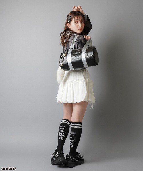 UMBRO(アンブロ)の「【UMBRO/アンブロ】バックロゴハイソックス(ソックス/靴下・レディース・ブラック/グレー/ホワイト・ONESIZE)」の13枚目の写真