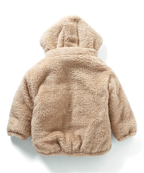 F.O.KIDS（エフオーキッズ）の「リバーシブルウォームブルゾン（ダウンジャケット/コート・キッズ・グリーン/キャメル/チャコール/オレンジ/パープル・80/90/100/110/120/130/140/150）」の20枚目の写真