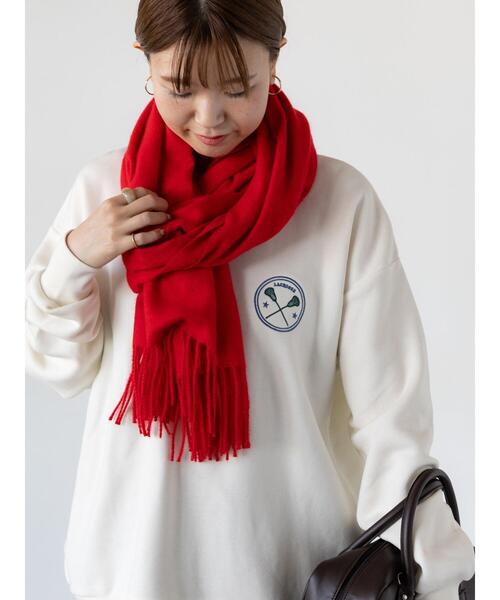 Lugnoncure(ルノンキュール)の「スポーツモチーフプリント裏起毛スウェット(Tシャツ/カットソー・レディース・ミント/ブラック/オフホワイト・F)」の7枚目の写真