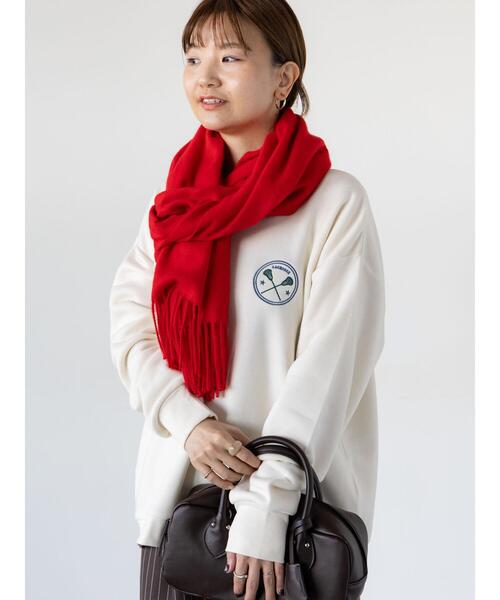 Lugnoncure(ルノンキュール)の「スポーツモチーフプリント裏起毛スウェット(Tシャツ/カットソー・レディース・ミント/ブラック/オフホワイト・F)」の8枚目の写真