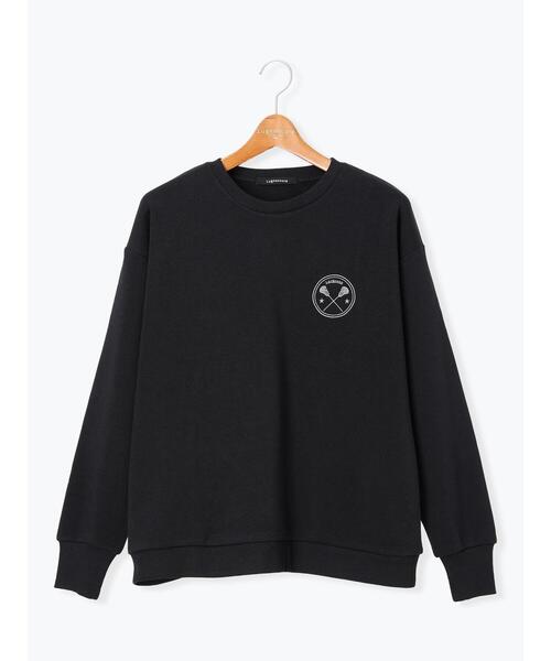 Lugnoncure(ルノンキュール)の「スポーツモチーフプリント裏起毛スウェット(Tシャツ/カットソー・レディース・ミント/ブラック/オフホワイト・F)」の14枚目の写真