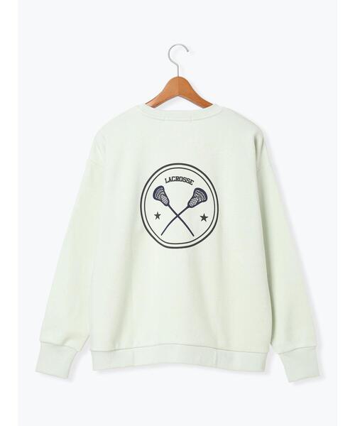 Lugnoncure(ルノンキュール)の「スポーツモチーフプリント裏起毛スウェット(Tシャツ/カットソー・レディース・ミント/ブラック/オフホワイト・F)」の17枚目の写真