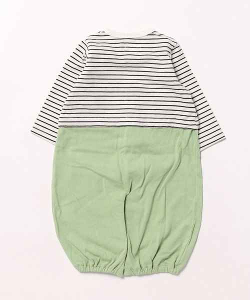 LaStella（ラステラ）の「レイヤード2WAYドレス（ロンパース・キッズ・ネイビー/ブラック・60）」の4枚目の写真