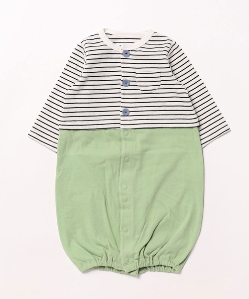 LaStella（ラステラ）の「レイヤード2WAYドレス（ロンパース・キッズ・ネイビー/ブラック・60）」の3枚目の写真