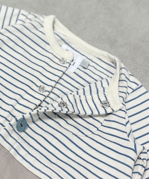 LaStella（ラステラ）の「レイヤード2WAYドレス（ロンパース・キッズ・ネイビー/ブラック・60）」の5枚目の写真