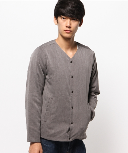 URBAN RESEARCH（アーバンリサーチ）の「URiD PRIMALOFT PADDED BLOUSON（ブルゾン・メンズ・グレー/ブラック・MEDIUM/LARGE）」の10枚目の写真