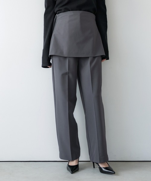 coca（coca）（コカ）の「2点セット ベアセットアップ（チューブトップ・レディース・チャコール/ブラック・M/L）」の12枚目の写真