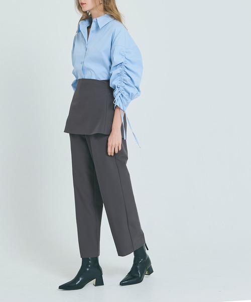 coca（coca）（コカ）の「2点セット ベアセットアップ（チューブトップ・レディース・チャコール/ブラック・M/L）」の20枚目の写真