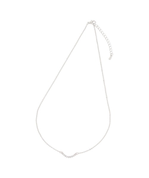 LAKOLE（ラコレ）の「カーブバービジューネックレス / 284458（ネックレス・レディース・その他1/その他2・FREE）」の3枚目の写真