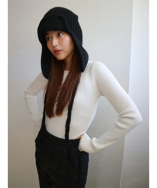 ニット+セーター trunk88 Rib Knit Body Suit Rib Knit Body Suit（Tシャツ/カットソー）｜TRUNC 88（トランク