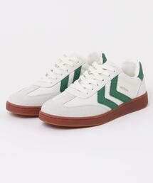 hummel | hummel ヒュンメル VM78 CPH ML レディーススニーカー 224160 9208 ホワイト/グリーン(スニーカー)