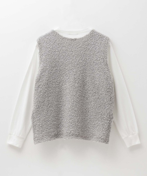 NAVY(ネイビー)の「nAvy 時短テープニットアンサンブル(ニット/セーター・レディース・グレー系その他/ベージュ系その他・M/L)」の18枚目の写真