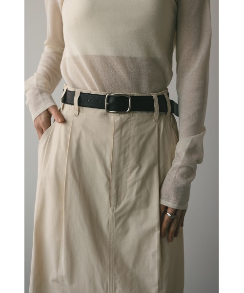 STYLEMIXER(スタイルミキサー)の「スプリットレザーベルト(ベルト・レディース・ブラック/ブラウン・FREE)」の3枚目の写真