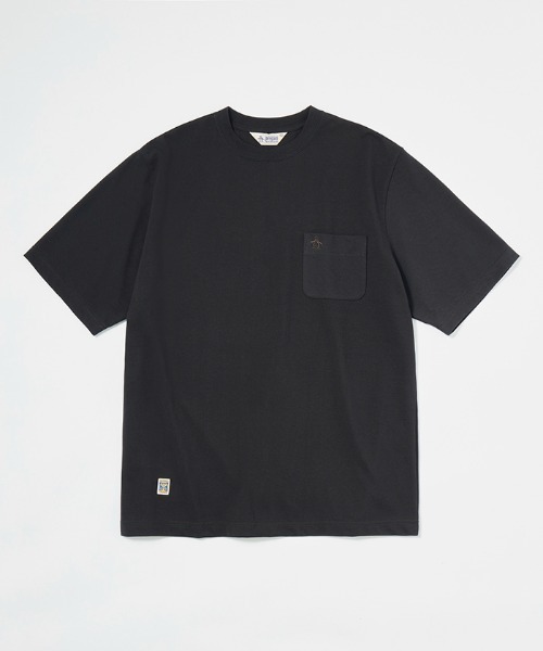 penguin BY MUNSINGWEAR(ペンギン バイ マンシングウェア)の「Pique crew neck T-shirt(Tシャツ/カットソー・メンズ・ベージュ/ネイビー/グリーン/レッド/ホワイト/ブラック・S/M/L/XL)」の3枚目の写真