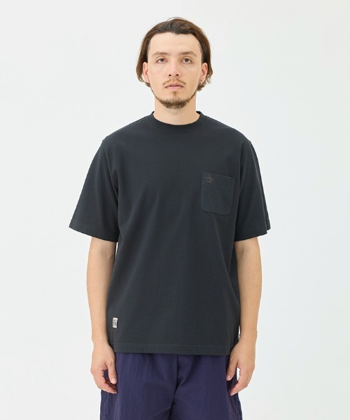 penguin BY MUNSINGWEAR(ペンギン バイ マンシングウェア)の「Pique crew neck T-shirt(Tシャツ/カットソー・メンズ・ベージュ/ネイビー/グリーン/レッド/ホワイト/ブラック・S/M/L/XL)」の12枚目の写真