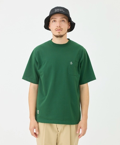penguin BY MUNSINGWEAR(ペンギン バイ マンシングウェア)の「Pique crew neck T-shirt(Tシャツ/カットソー・メンズ・ベージュ/ネイビー/グリーン/レッド/ホワイト/ブラック・S/M/L/XL)」の20枚目の写真