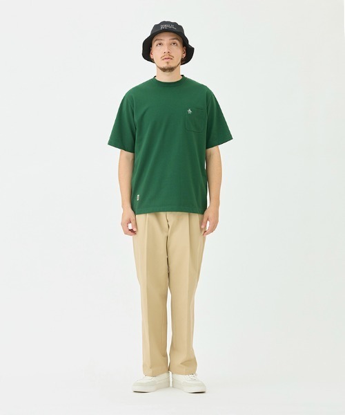 penguin BY MUNSINGWEAR(ペンギン バイ マンシングウェア)の「Pique crew neck T-shirt(Tシャツ/カットソー・メンズ・ベージュ/ネイビー/グリーン/レッド/ホワイト/ブラック・S/M/L/XL)」の22枚目の写真