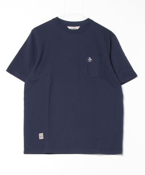 penguin BY MUNSINGWEAR(ペンギン バイ マンシングウェア)の「Pique crew neck T-shirt(Tシャツ/カットソー・メンズ・ベージュ/ネイビー/グリーン/レッド/ホワイト/ブラック・S/M/L/XL)」の8枚目の写真