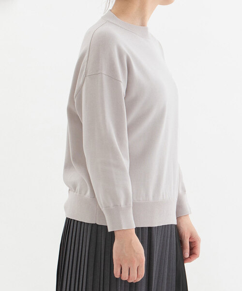 【STONE 】ソフトオーガニックコットンクルーネックニット ☆STONE ISLAND☆オーガニックコットンクルーネックニット