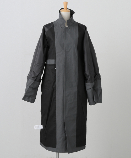 plage（プラージュ）の「BASERANGE/ベースレンジ EVEN LONG コート（ステンカラーコート・レディース・チャコールグレー・36/38）」の5枚目の写真