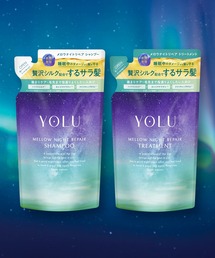 YOLU（ヨル）の「YOLU ヨル シャンプー トリートメント セット 詰め替え ディープナイトリペア メロウナイトリペア（シャンプー）」