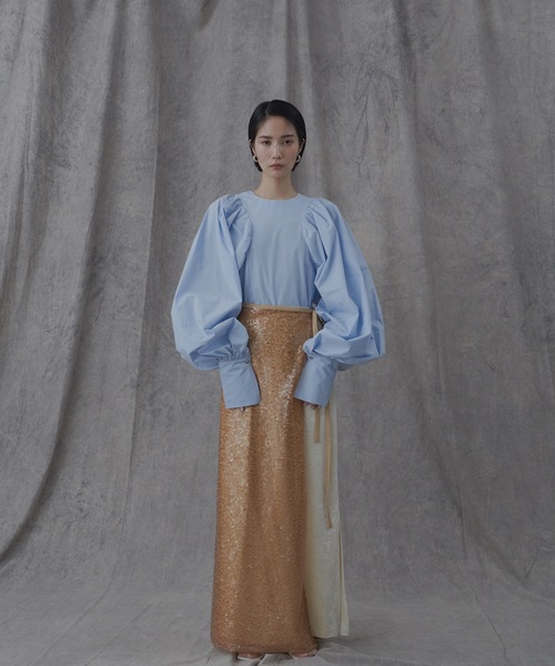 yae（ヤエ）の「ロングスカート（スカート・レディース・ライトグリーン・FREE）」の7枚目の写真