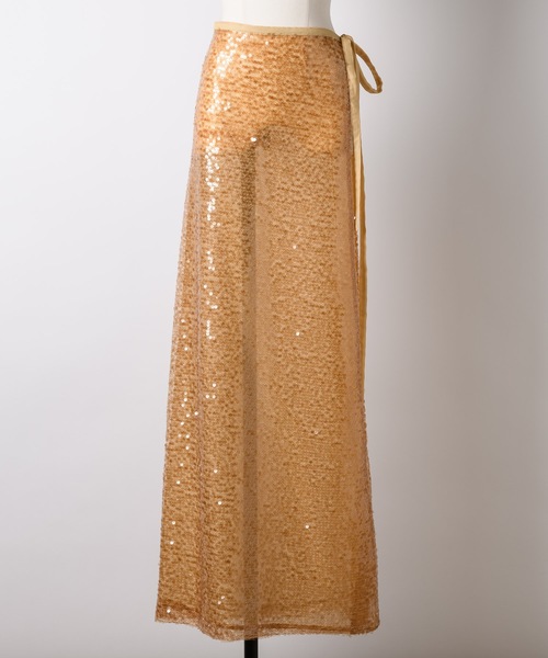 yae（ヤエ）の「ロングスカート（スカート・レディース・ライトグリーン・FREE）」の8枚目の写真